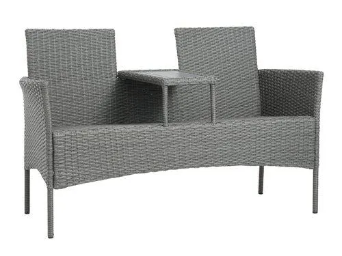 Puutarhapenkki FASTERHOLT L138xP61 harmaa