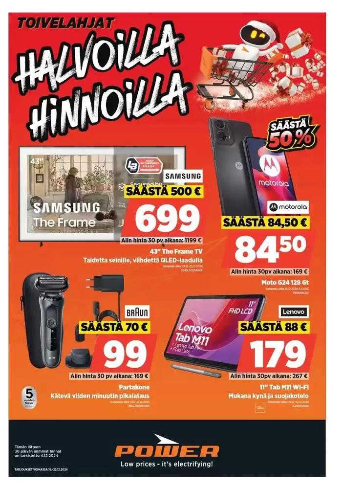 Power tarjoukset - 1