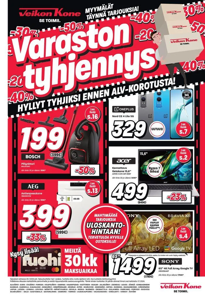 Varaston tyhjennys - 1