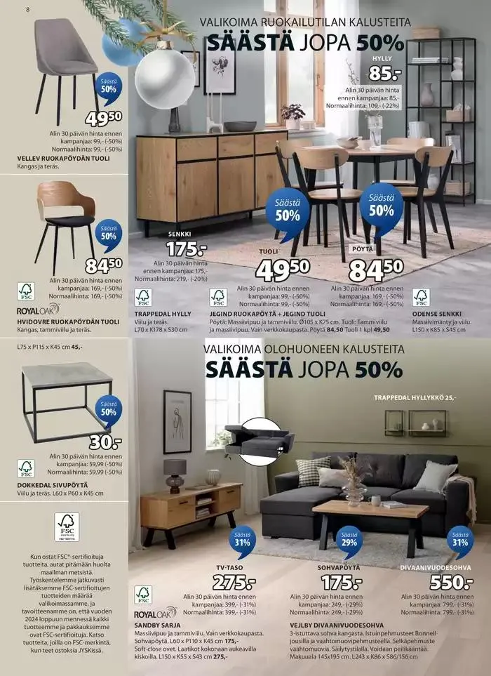 Viikon tarjoukset voimassa alkaen 18. marraskuuta - 2. joulukuuta 2024 - Tarjouslehti sivu 9