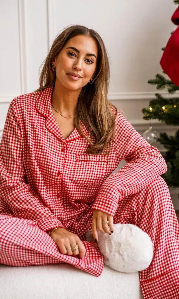 Flanelliset pyjamahousut