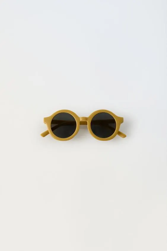 ROUND RESIN SUNGLASSES