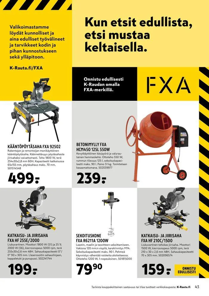 Autta alkuun ja eteenpain voimassa alkaen 24. toukokuuta - 4. kesäkuuta 2024 - Tarjouslehti sivu 43