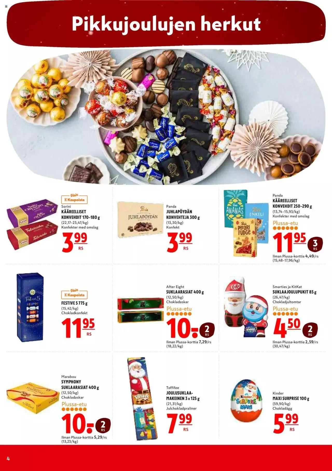 K-Citymarket - Black Friday voimassa alkaen 15. marraskuuta - 3. joulukuuta 2023 - Tarjouslehti sivu 4