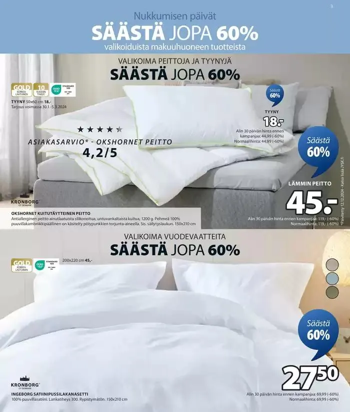 Viikon tarjoukset voimassa alkaen 30. tammikuuta - 13. helmikuuta 2025 - Tarjouslehti sivu 4