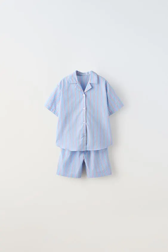 3-6 YEARS/ STRIPED CO-ORD