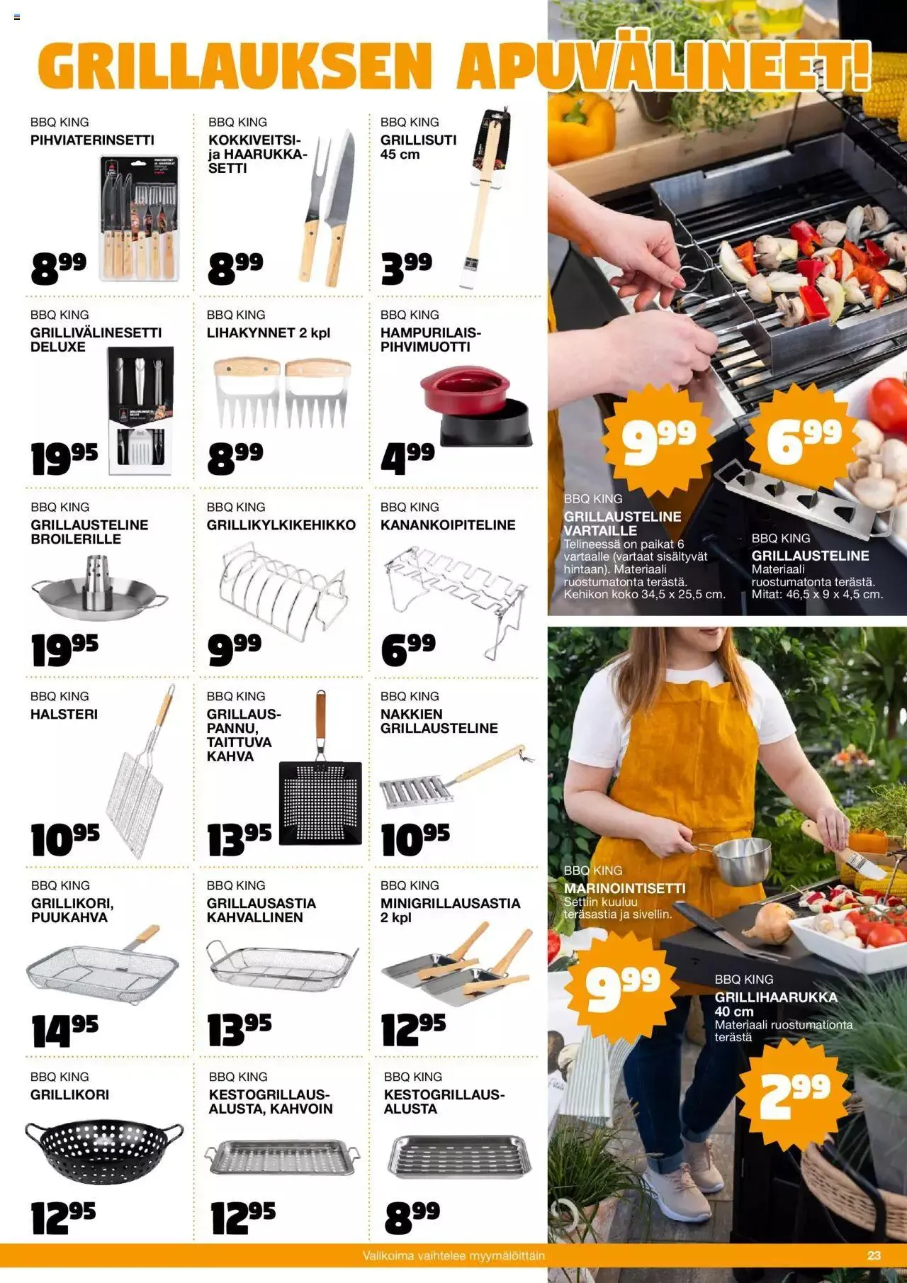 Tokmanni - Kesä 2023 voimassa alkaen 17. huhtikuuta - 31. joulukuuta 2023 - Tarjouslehti sivu 23