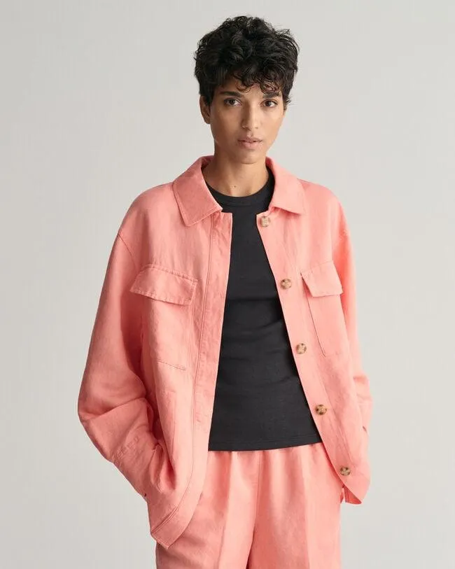 Pellavasekoitteinen päällyspaita