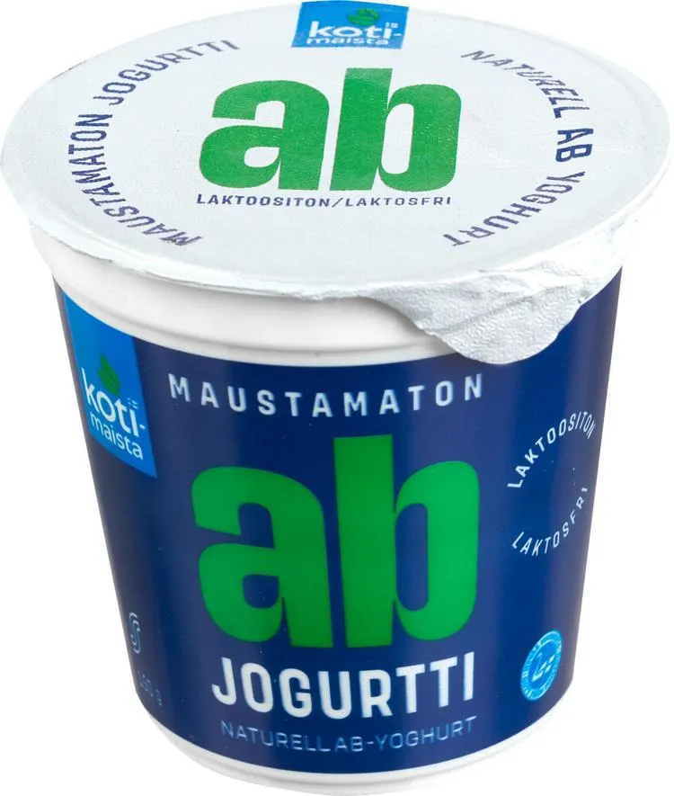 Kotimaista maustamaton AB-jogurtti 150 g laktoositon