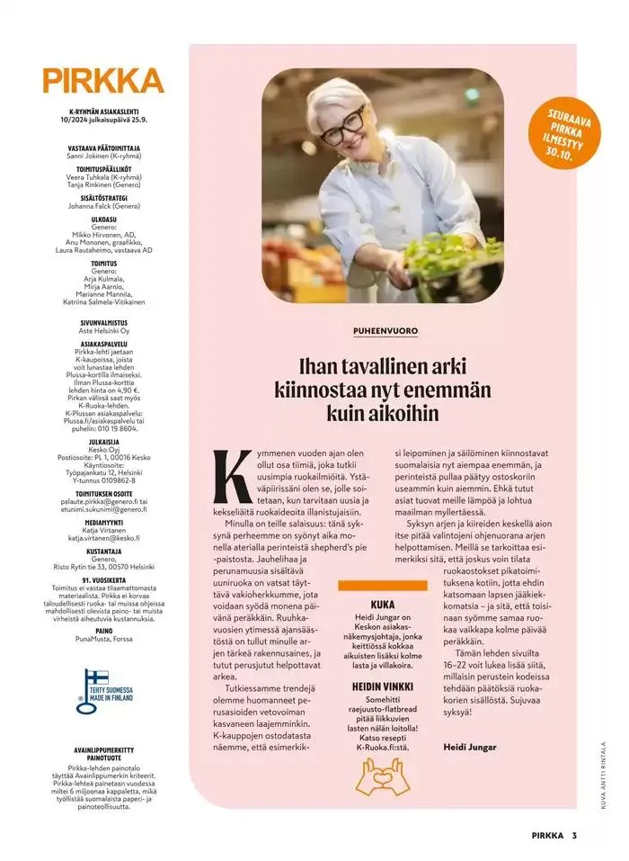 Pirkka 10/2024 voimassa alkaen 25. syyskuuta - 9. lokakuuta 2024 - Tarjouslehti sivu 23