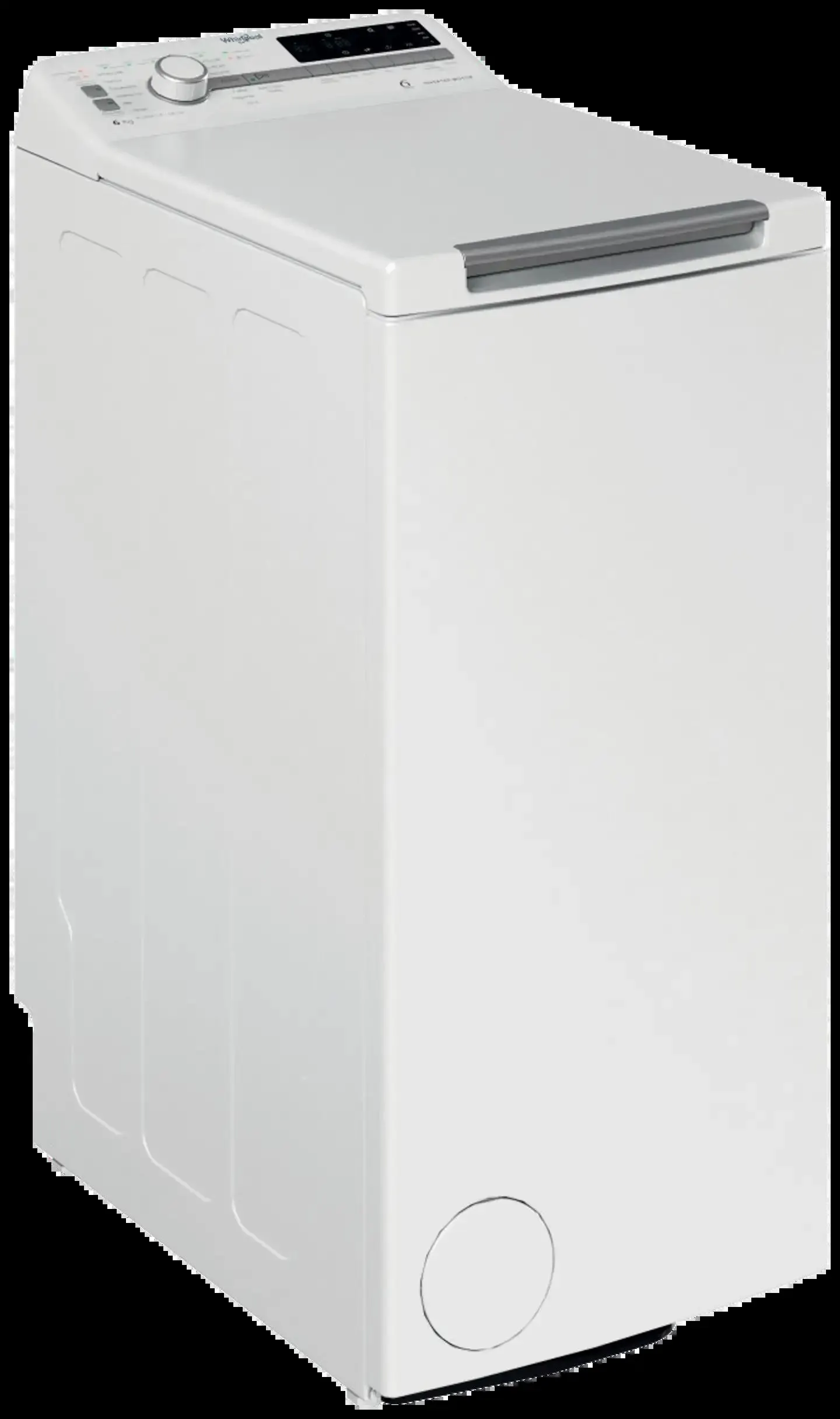 Whirlpool päältä täytettävä pyykinpesukone TDLR 6261BS FN, 40cm, 6kg, valkoinen
