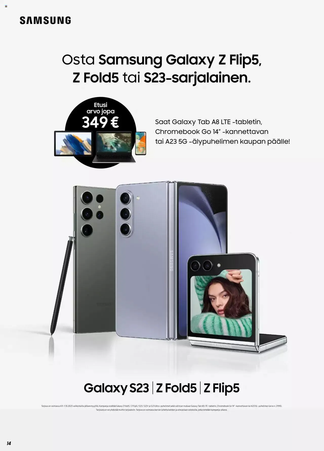 Veikon Kone tarjoukset voimassa alkaen 11. syyskuuta - 31. joulukuuta 2023 - Tarjouslehti sivu 14