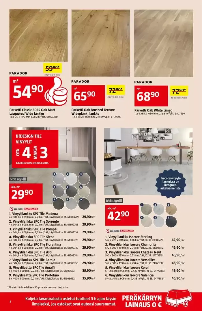 Pienten hintojen puolella voimassa alkaen 24. tammikuuta - 11. helmikuuta 2025 - Tarjouslehti sivu 5