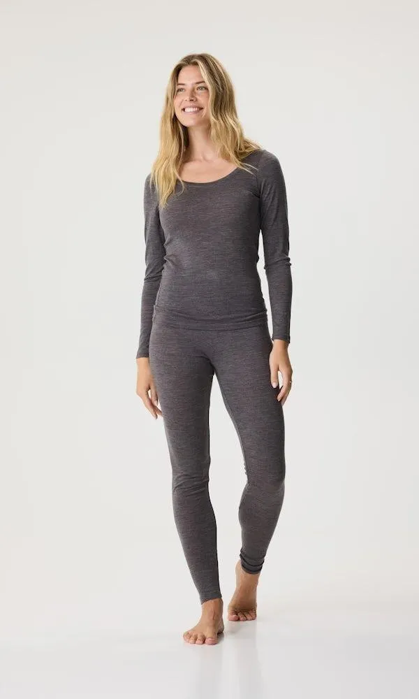 Kerrastohousut 100% merinovillaa