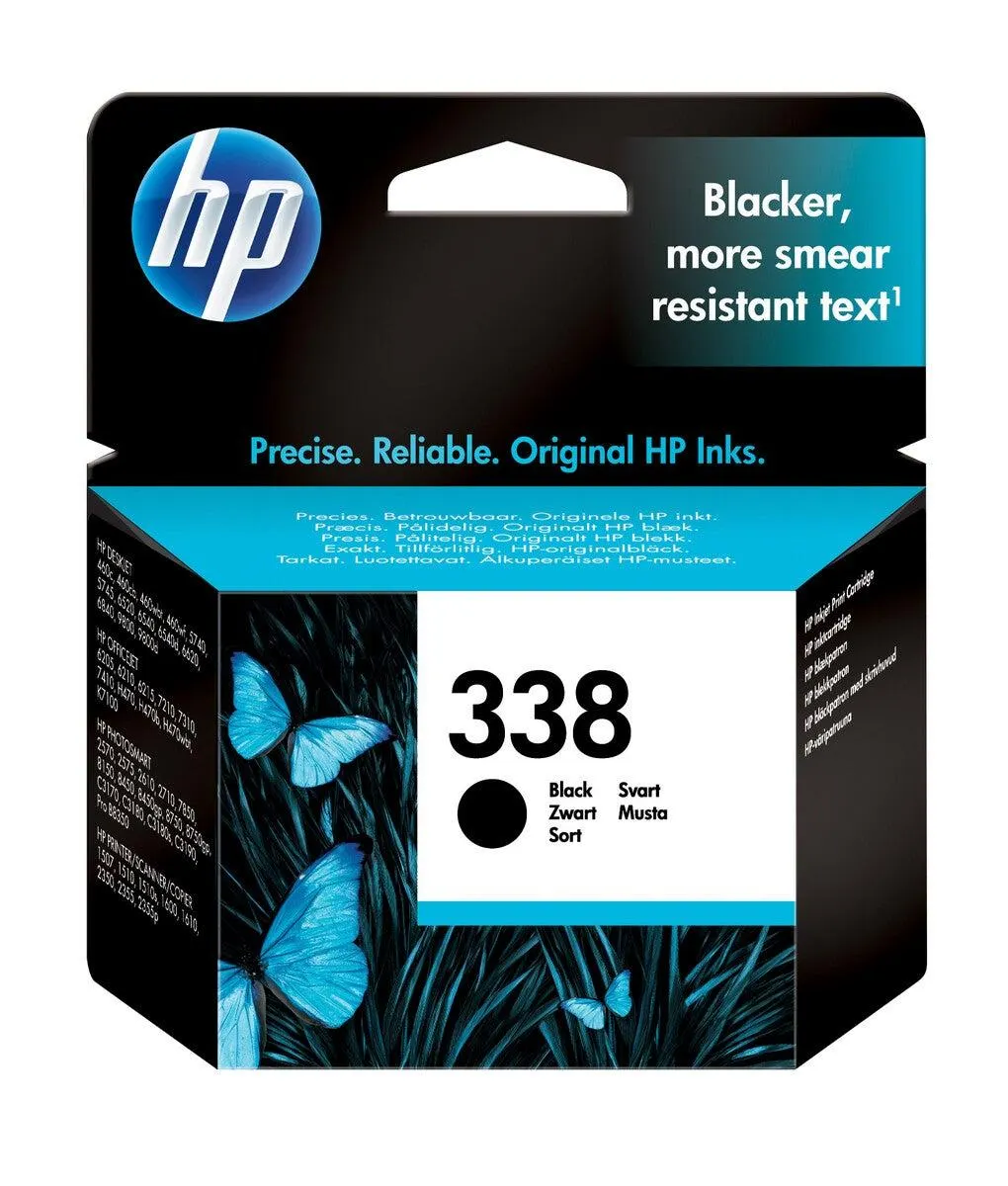 HP 338 mustepatruuna