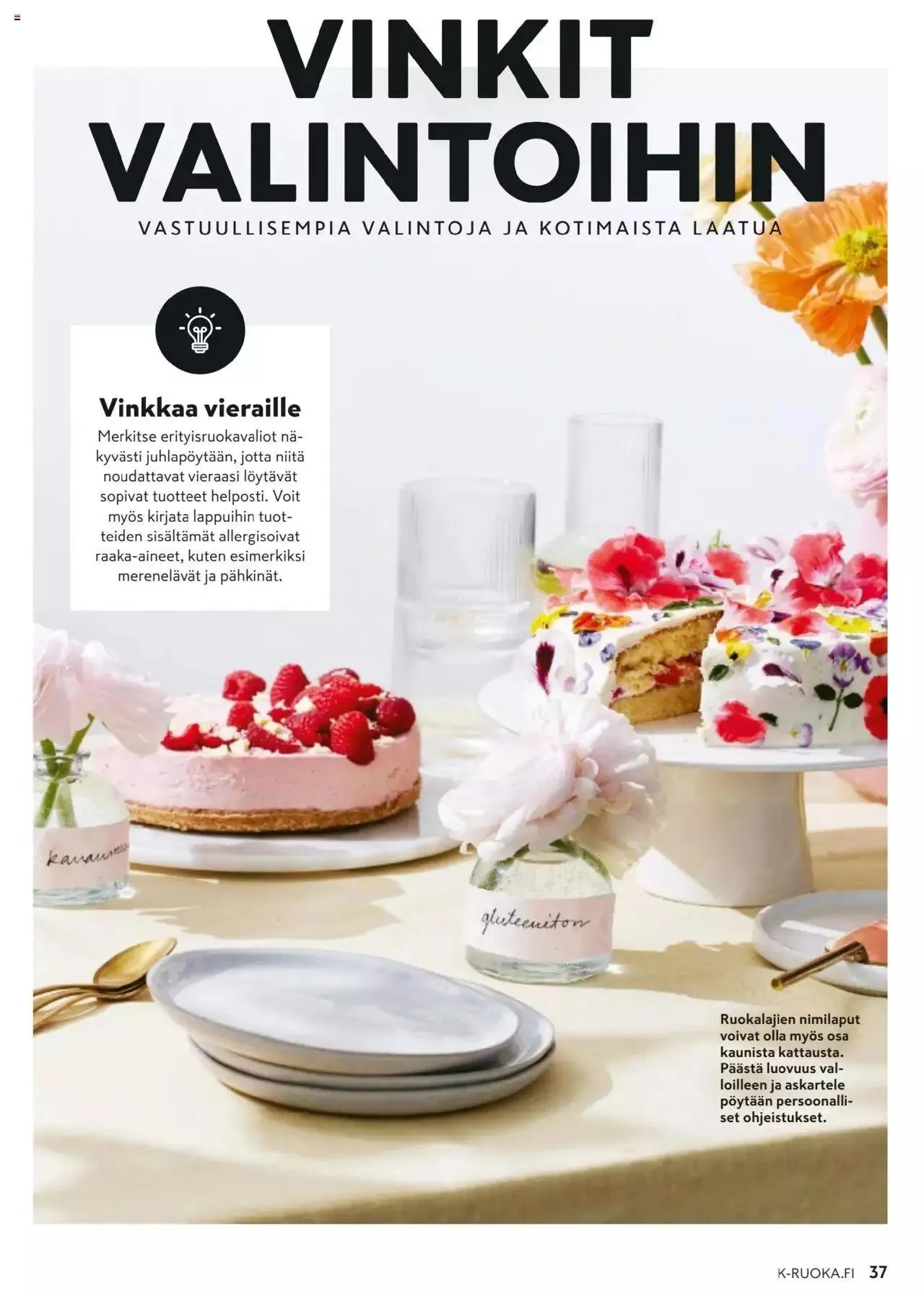 K-Citymarket - K-Ruoka voimassa alkaen 24. huhtikuuta - 4. kesäkuuta 2024 - Tarjouslehti sivu 37