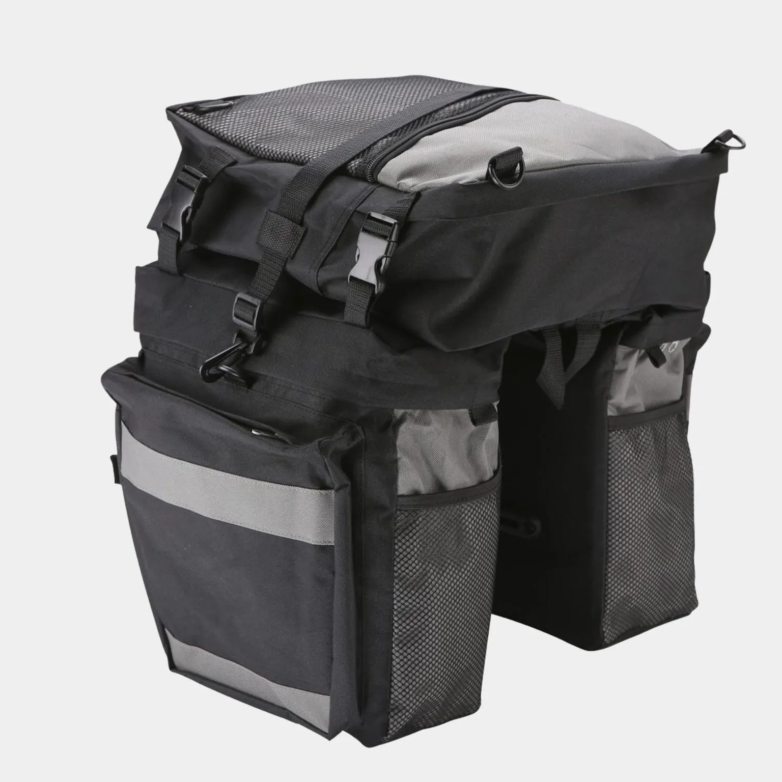 Triplebag kolmiosainen pyörälaukku tavaratelineelle