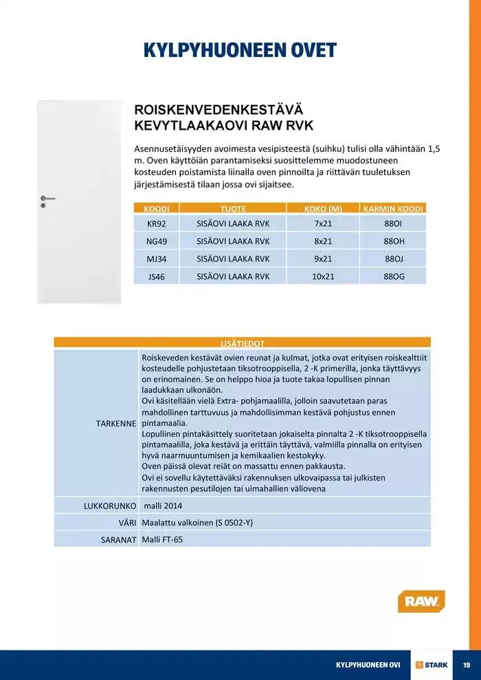 Ovivalikoima voimassa alkaen 19. marraskuuta - 31. joulukuuta 2024 - Tarjouslehti sivu 19