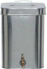 4Living Pesusäiliö kantikas, sinkki