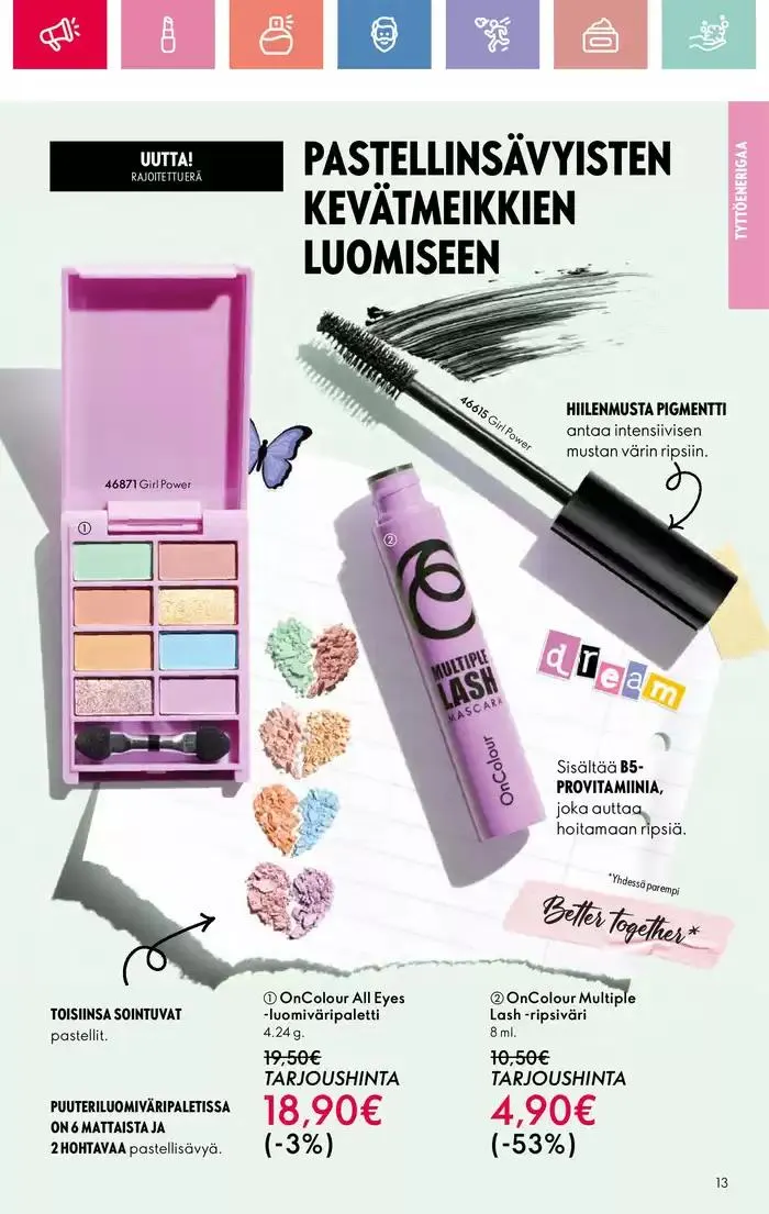 Oriflame tarjoukset voimassa alkaen 26. tammikuuta - 9. helmikuuta 2025 - Tarjouslehti sivu 13