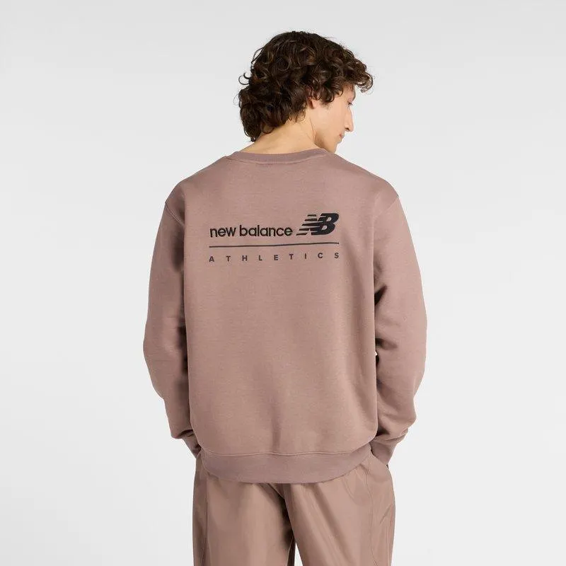 LINEAR GRAPHIC CREW - Collegepaita - earth shadow