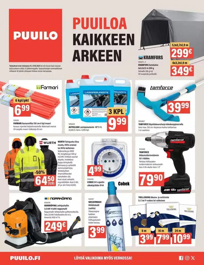 Puuiloa kaikkeen arkeen - 1