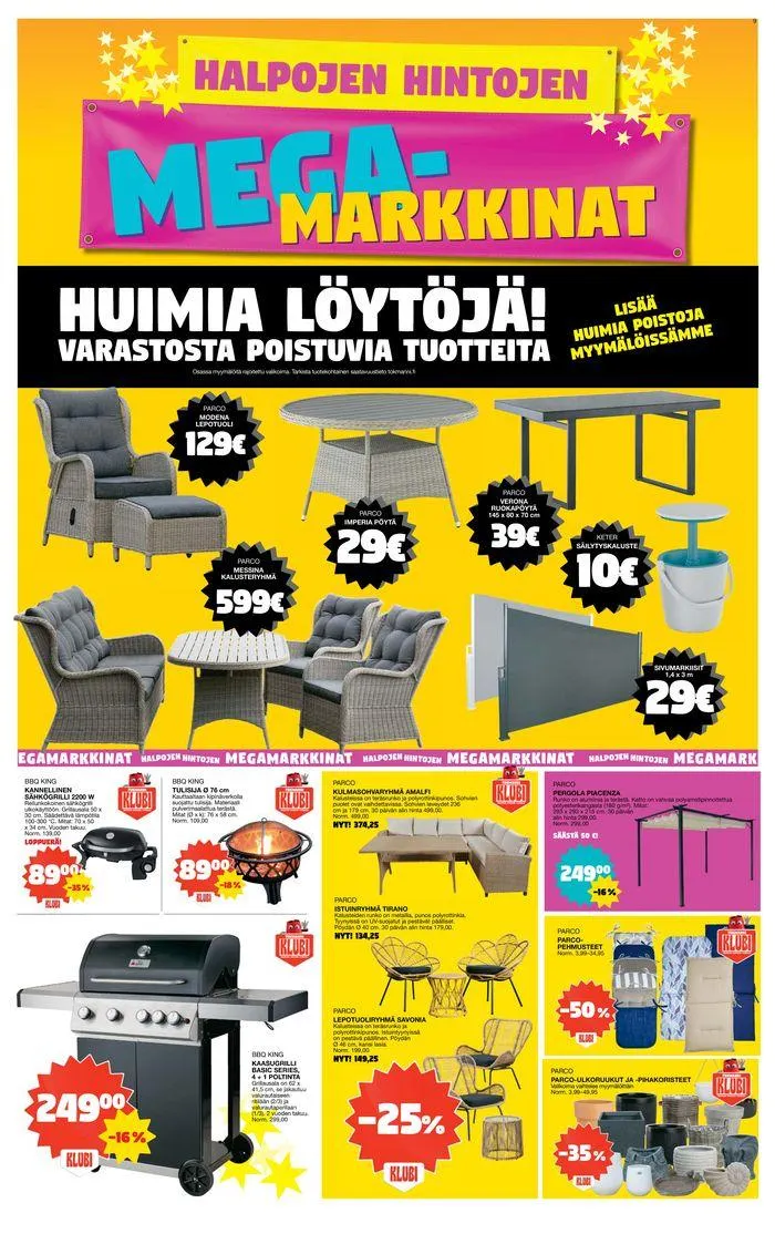 Mega- markkinat voimassa alkaen 29. heinäkuuta - 4. elokuuta 2024 - Tarjouslehti sivu 9
