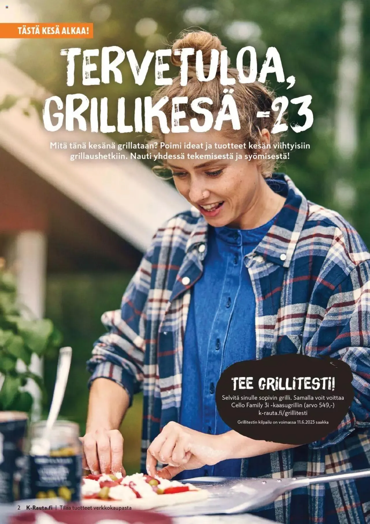 K-Rauta - Liekeissä-kuvasto 2023 voimassa alkaen 27. maaliskuuta - 31. heinäkuuta 2023 - Tarjouslehti sivu 2