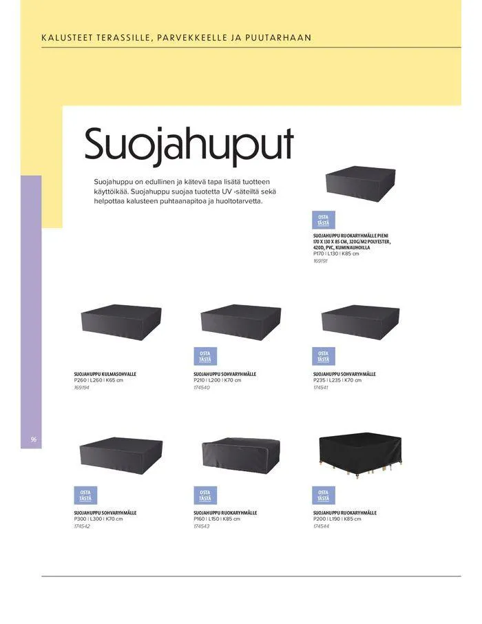 Kesa 2024 voimassa alkaen 20. maaliskuuta - 31. elokuuta 2024 - Tarjouslehti sivu 96