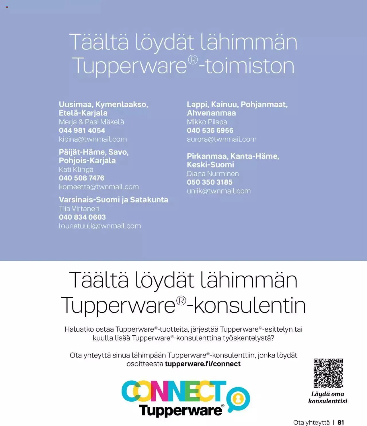 Tupperware tarjoukset Syksy / Talvi 2023-24 voimassa alkaen 29. syyskuuta - 31. joulukuuta 2023 - Tarjouslehti sivu 81