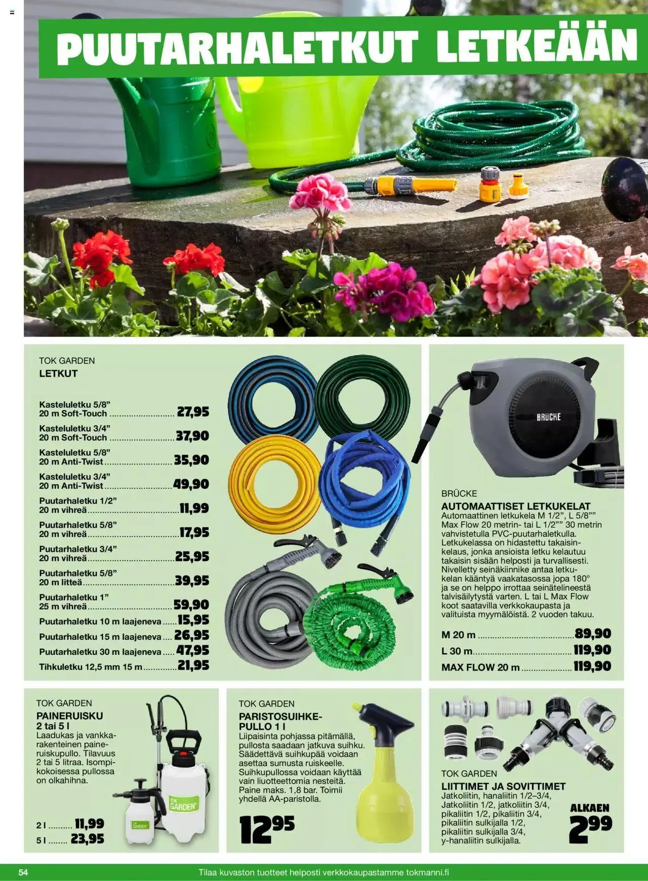 Tokmanni - Kesä 2023 voimassa alkaen 17. huhtikuuta - 31. joulukuuta 2023 - Tarjouslehti sivu 54