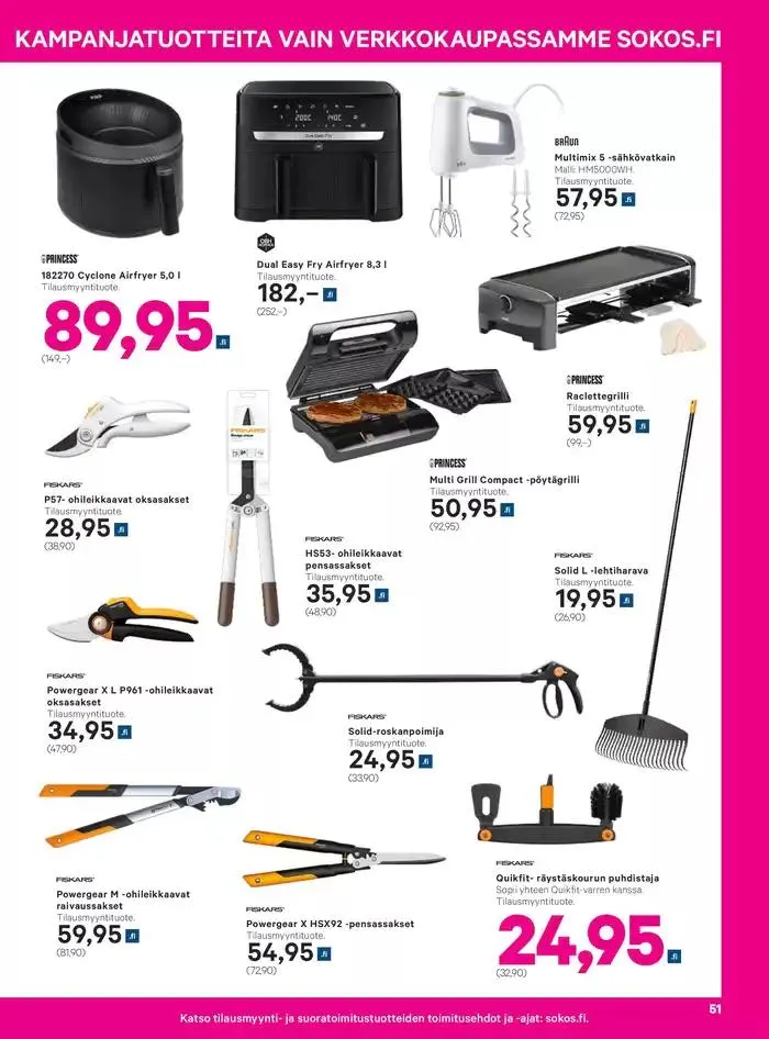 Sokos 3plus1-kuvasto syksy 2024 voimassa alkaen 25. syyskuuta - 9. lokakuuta 2024 - Tarjouslehti sivu 51