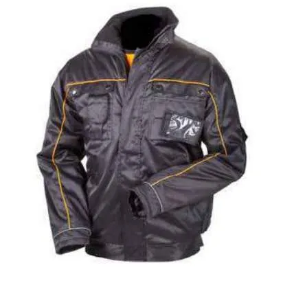 Priha talvityötakki musta