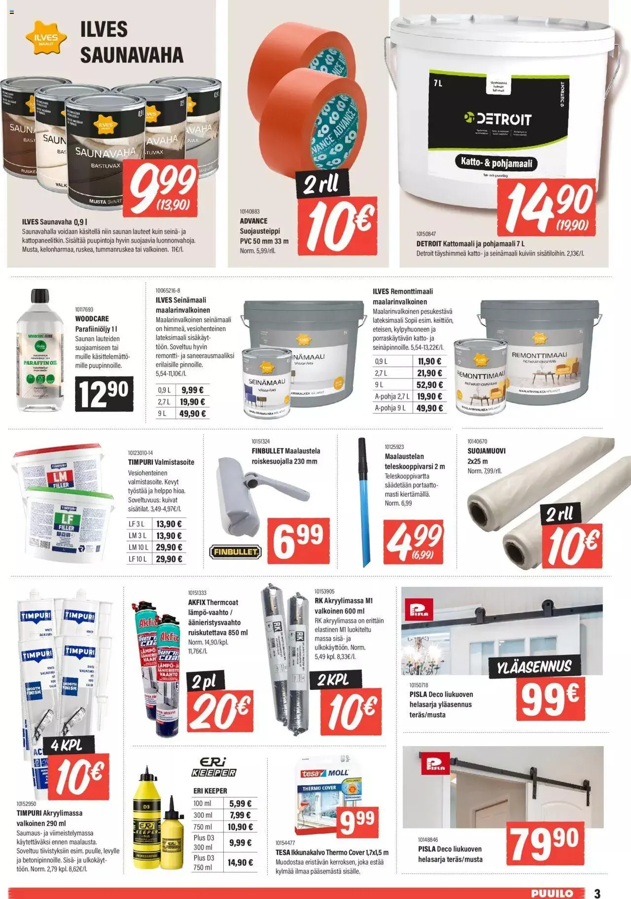 Puuilo tarjoukset voimassa alkaen 18. syyskuuta - 1. lokakuuta 2023 - Tarjouslehti sivu 3