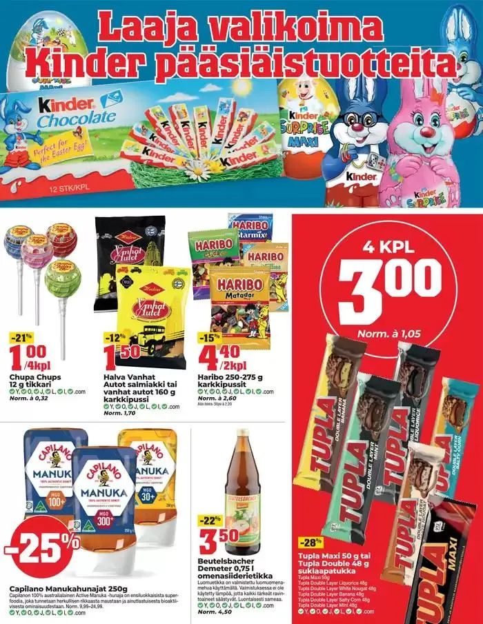 Näköislehti Kärkkäinen voimassa alkaen 5. maaliskuuta - 18. maaliskuuta 2025 - Tarjouslehti sivu 10