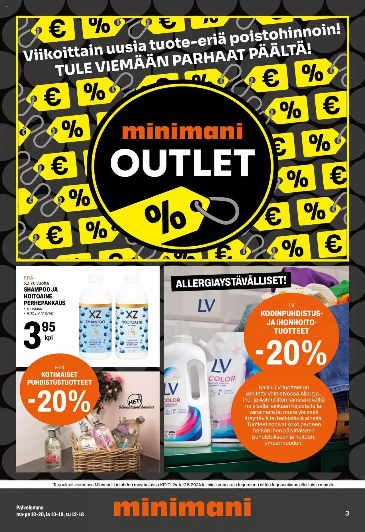 Minimani Tarjoukset - Tampere voimassa alkaen 24. huhtikuuta - 7. toukokuuta 2024 - Tarjouslehti sivu 3