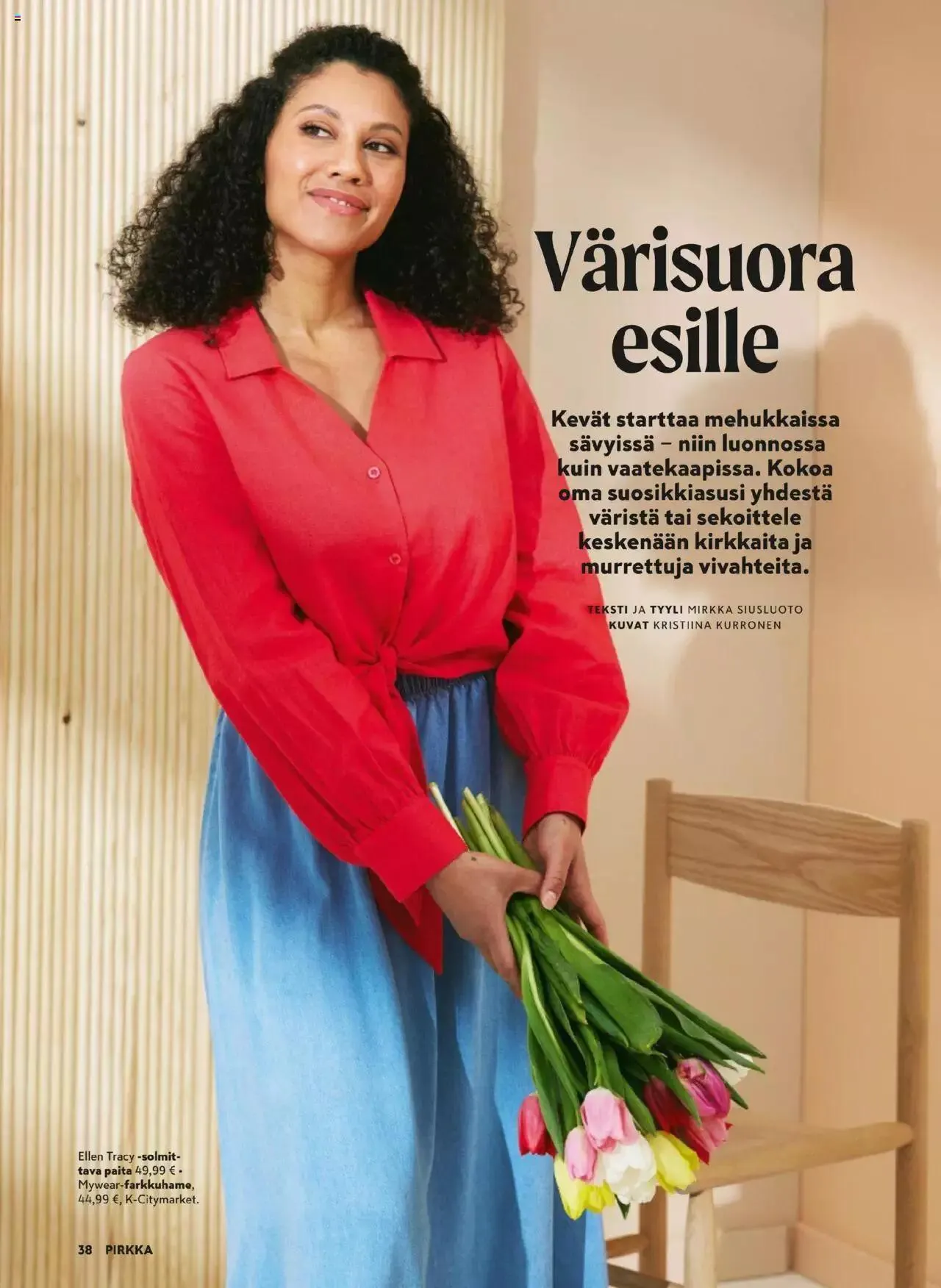 K-Market - Pirkka voimassa alkaen 27. maaliskuuta - 23. huhtikuuta 2024 - Tarjouslehti sivu 38