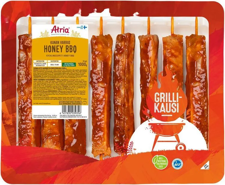 Atria Kanan Varras Honey BBQ 1000g