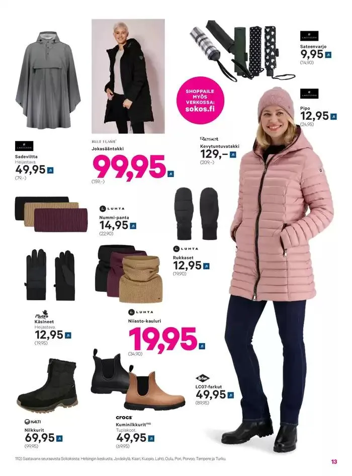 Sokos 3plus1-kuvasto syksy 2024 voimassa alkaen 25. syyskuuta - 9. lokakuuta 2024 - Tarjouslehti sivu 13