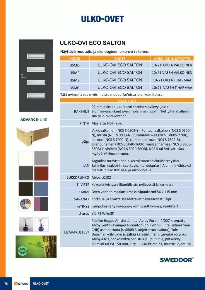 Ovivalikoima voimassa alkaen 19. marraskuuta - 31. joulukuuta 2024 - Tarjouslehti sivu 78