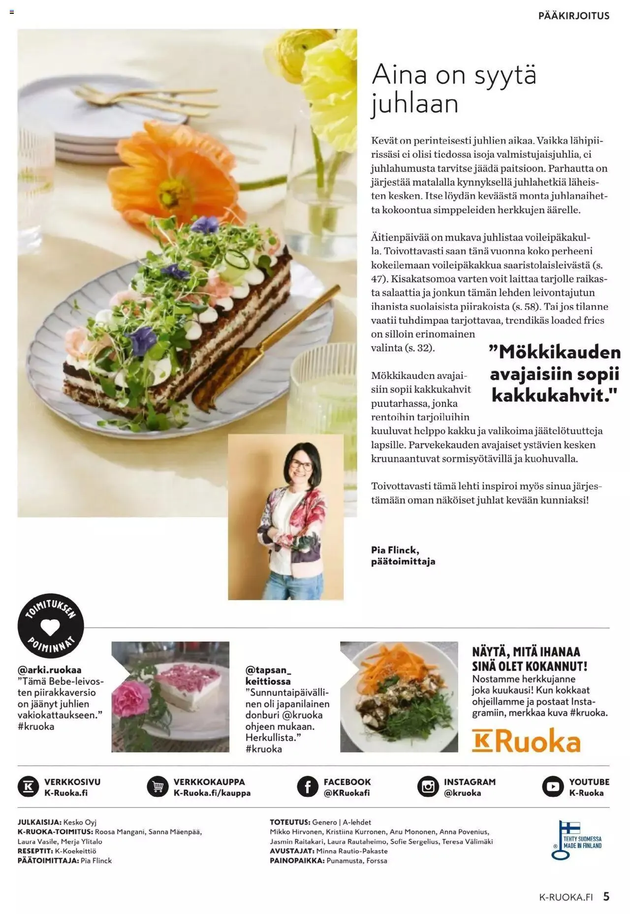 K-Citymarket - K-Ruoka voimassa alkaen 24. huhtikuuta - 4. kesäkuuta 2024 - Tarjouslehti sivu 5