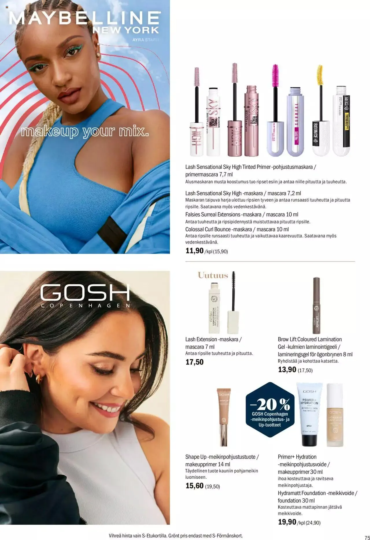 Sokos tarjoukset voimassa alkaen 4. syyskuuta - 8. lokakuuta 2023 - Tarjouslehti sivu 75