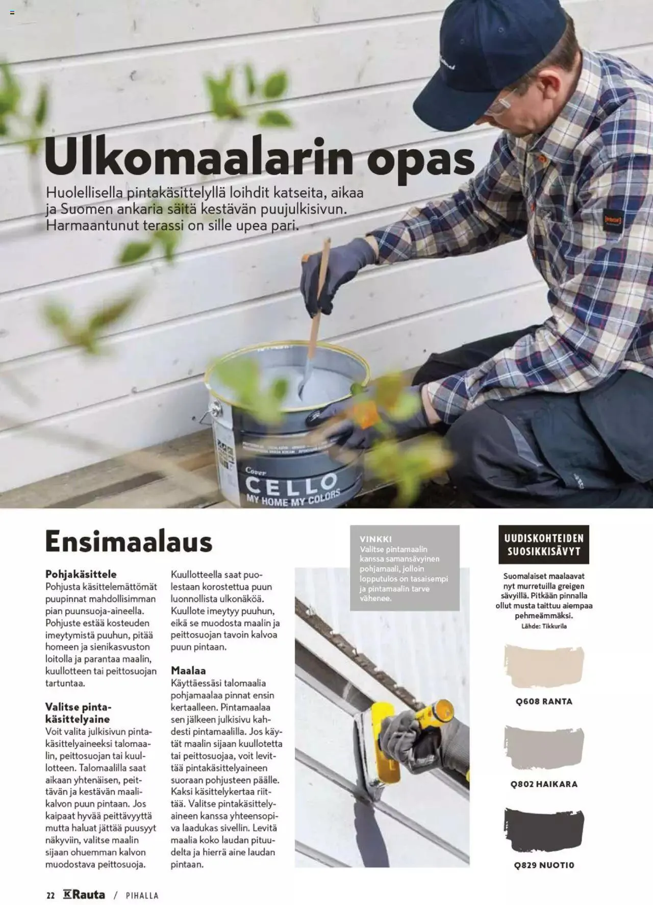 K-Rauta - Pihalla 2023 voimassa alkaen 27. maaliskuuta - 31. joulukuuta 2023 - Tarjouslehti sivu 22