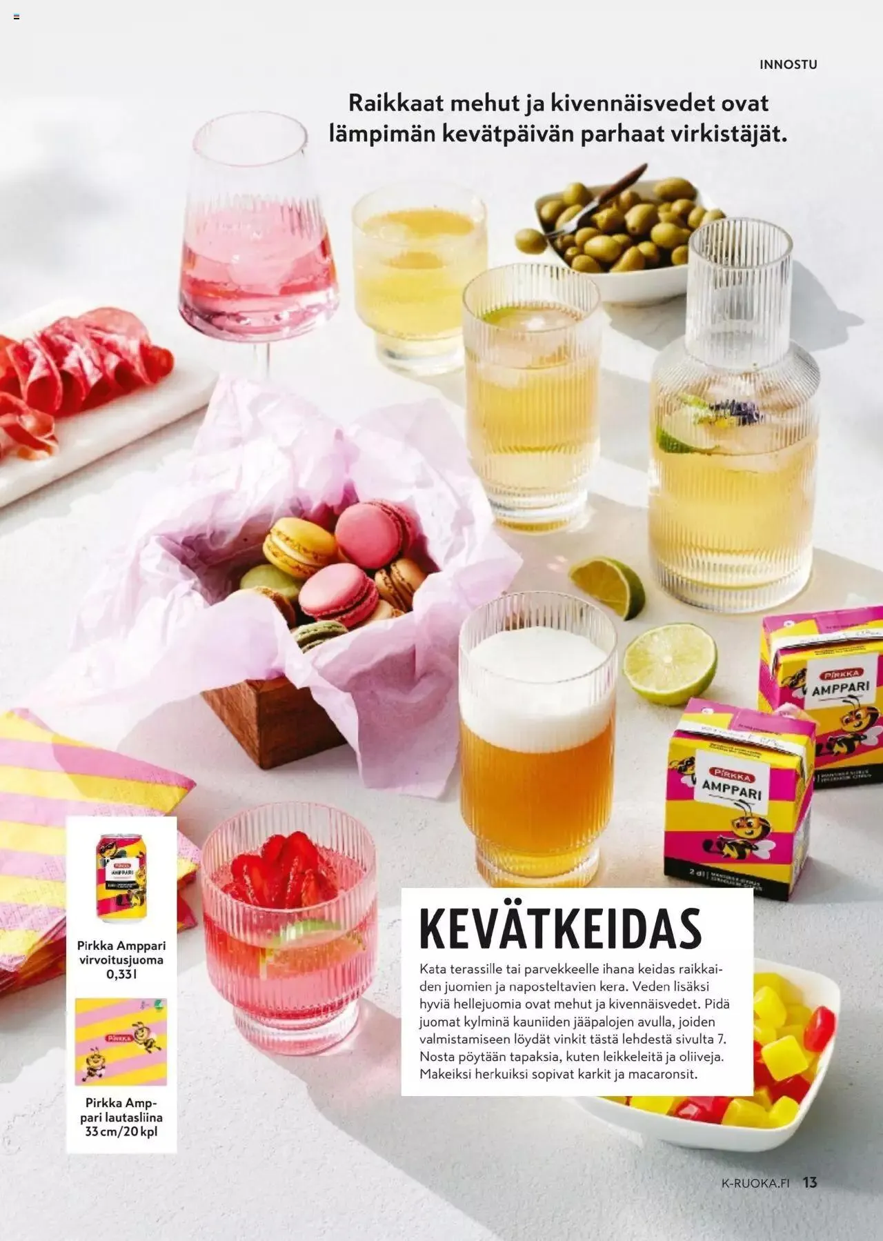 K-Citymarket - K-Ruoka voimassa alkaen 24. huhtikuuta - 4. kesäkuuta 2024 - Tarjouslehti sivu 13