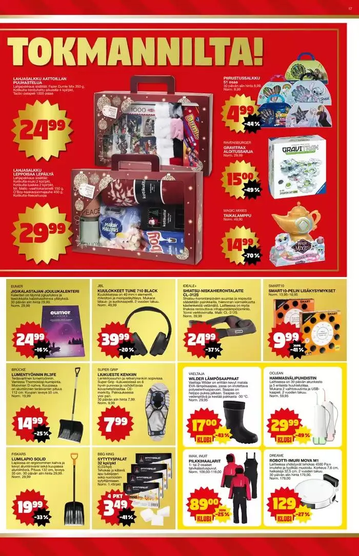 Tarjoussanomat voimassa alkaen 25. marraskuuta - 9. joulukuuta 2024 - Tarjouslehti sivu 17