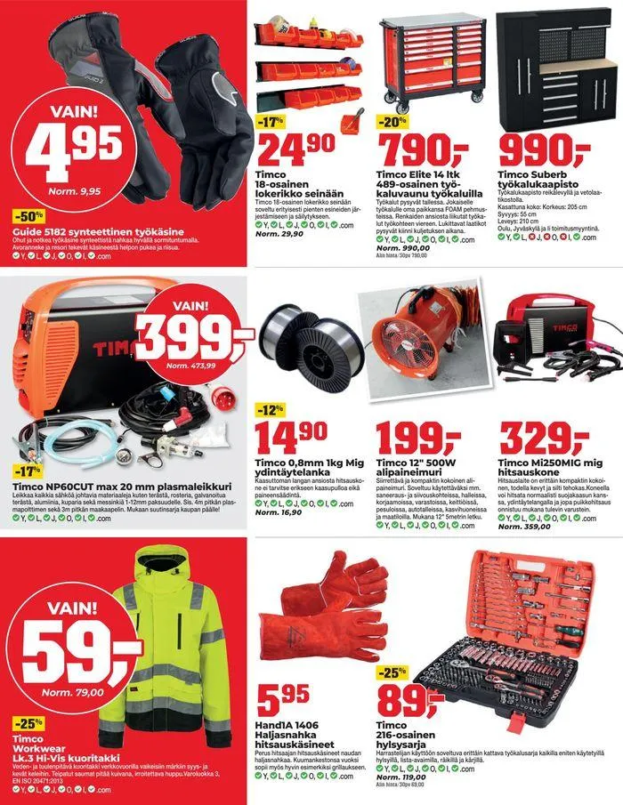 Parhaat tarjouksemme sinulle voimassa alkaen 18. syyskuuta - 2. lokakuuta 2024 - Tarjouslehti sivu 7