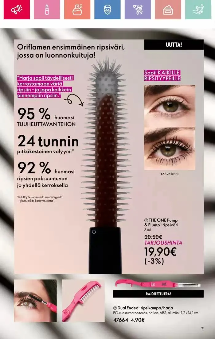 Oriflame tarjoukset voimassa alkaen 26. tammikuuta - 9. helmikuuta 2025 - Tarjouslehti sivu 7