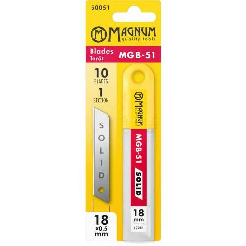 Magnum veitsenterä 18mm 10kpl Solid