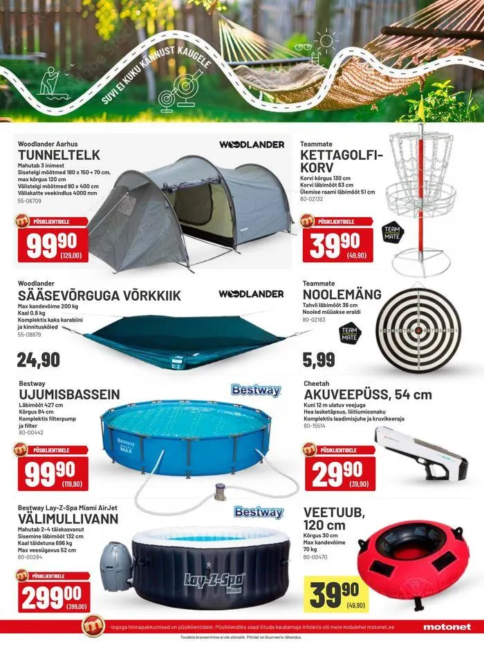 Sinu suve alguspunkt! voimassa alkaen 3. kesäkuuta - 25. kesäkuuta 2024 - Tarjouslehti sivu 5