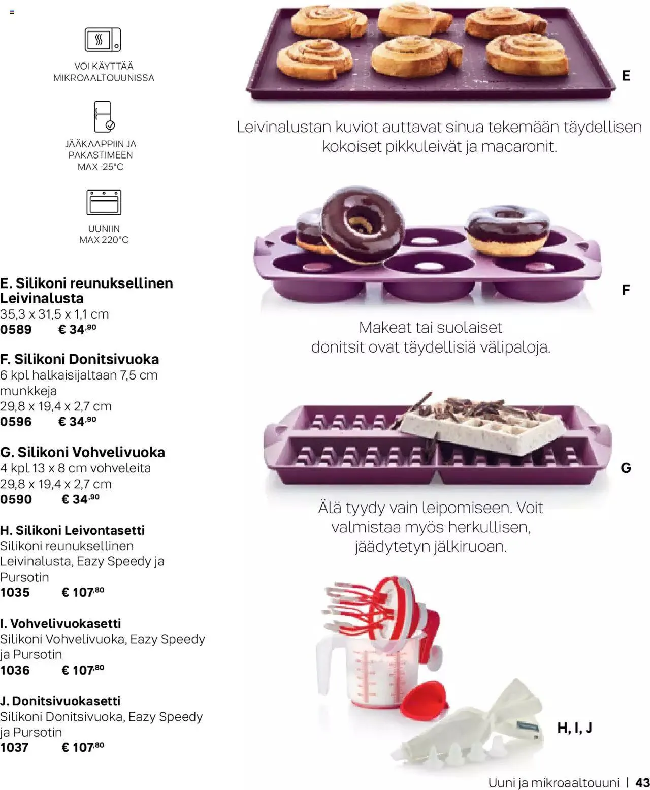 Tupperware tarjoukset Syksy / Talvi 2023-24 voimassa alkaen 29. syyskuuta - 31. joulukuuta 2023 - Tarjouslehti sivu 43